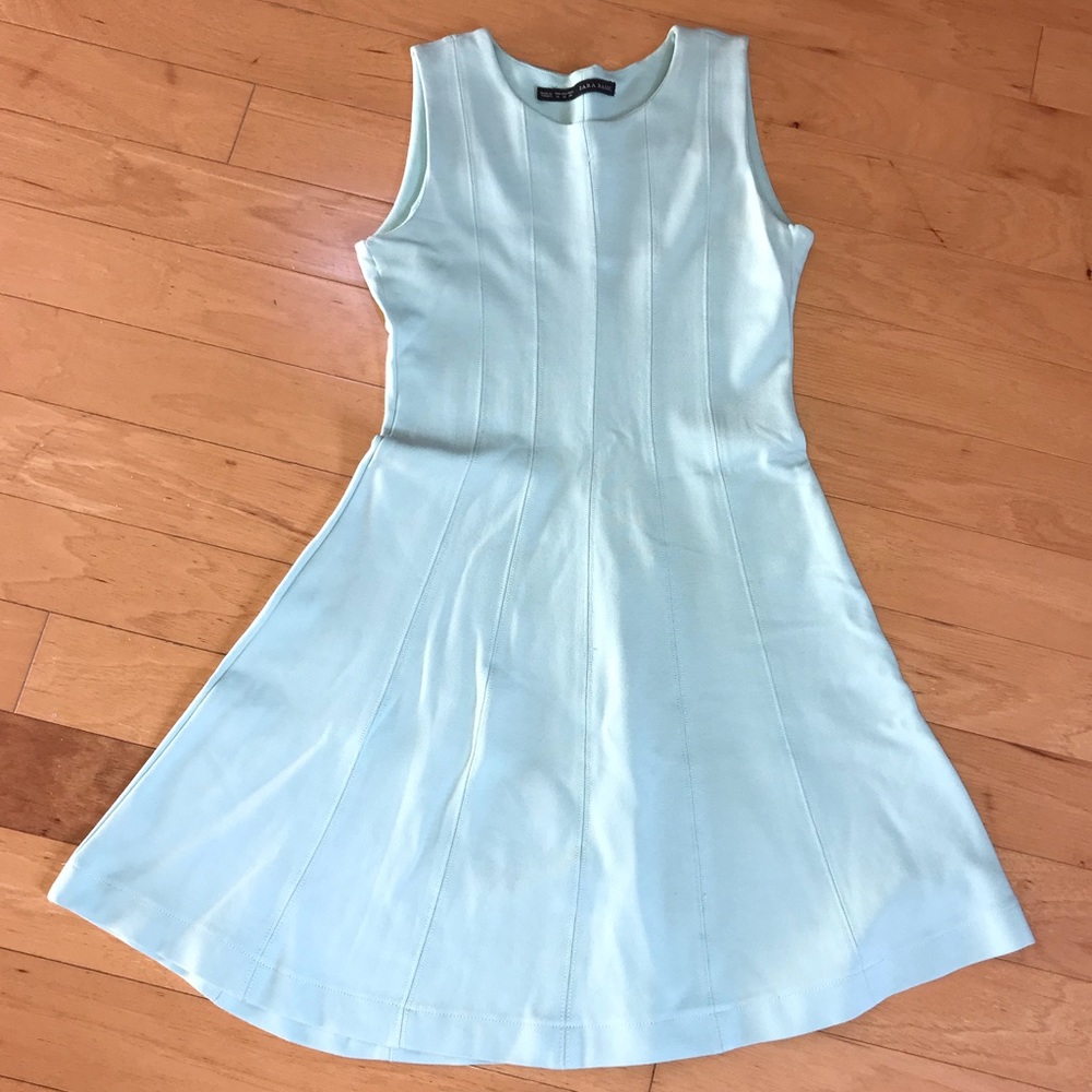 Zara Basic Fit & Flare Dress